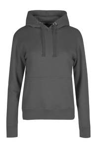 Sweat à capuche personnalisé 300-600GSM épais 100% coton pour femmes grande taille broderie capuche surdimensionnée Logo avant hiver solide - Product Image 3