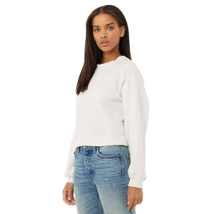 Bella + Canvas Pull raglan moderne pour femme Sweat-shirt en polaire ultra-doux Pull à manches longues imprimé de style confort - Product Image 4