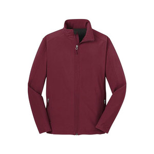 Veste softshell personnalisable pour hommes enfants vêtements de sport de plein air logo avant style décontracté fermeture éclair taille XS pour l'hiver - Product Image 5