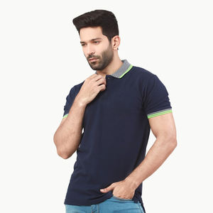 OEM Nouvelle Mode Vente en Gros d'Usine de Qualité supérieure Vêtements Respirants pour Hommes Dernière Conception Polos à Manches Courtes pour Hommes - Product Image 1