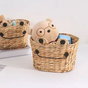 Handmade Sustainable Water Hyacinth <b>Basket</b> Decorative Durable Lightweight Eco Friendly Organizer Wholesale Storage from Vietnam - Product Image 4