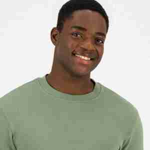 Sudadera de Cuello Redondo para Hombre, 100% Algodón, Felpa, Esencial para Invierno, Diseño Sólido, Informal, con Logotipo Personalizado - Product Image 6