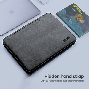 Dark Grey 12-13 Inch <b>Laptop</b> Bag Stylish <b>Laptop</b> Cases & <b>Covers</b> WATERPROOF - Product Image 6