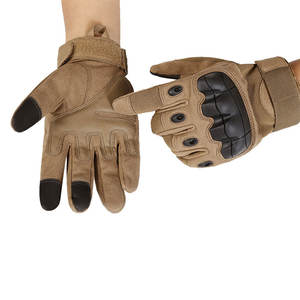 Men's <b>Fingerless</b> Tactical <b>Gloves</b> High Quality Anti Slip Leather Wholesale Comfortable <b>Gloves</b> Custom Shooting Hunting <b>Gloves</b> - Product Image 2