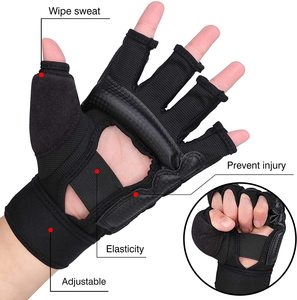 Nouveauté Gants d'entraînement de Taekwondo ajustés en coton 100% écologiques avec rembourrage en mousse pour les arts martiaux et le grappling - Product Image 2