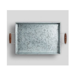 Bandeja de servicio de metal para restaurantes, hogar, cocina, desayuno, bandeja para servidor, Color dorado, acabado, forma Rectangular, productos hechos a mano - Product Image 6