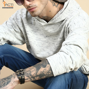 Diseñe su propio logotipo Sudaderas con capucha de mezcla de algodón básicas de peso ligero La mejor calidad Nuevo diseño Sudaderas con capucha de gran tamaño - Product Image 4