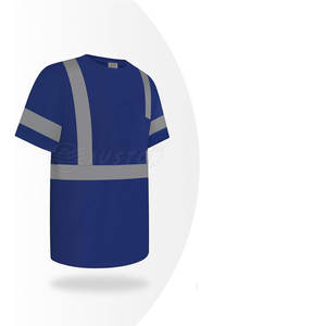 Vente en gros de t-shirts haute visibilité de sécurité vêtements de travail à la mode réfléchissants vêtements de t-shirt haute visibilité à vendre - Product Image 2