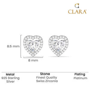 NOVAMART Fine Princess Cut Diamond Stud <b>Earrings</b> in 14k Gold Plating Wholesale Export - Product Image 5