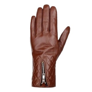 Gants de conduite imperméables en cuir à doigts entiers Marron Noir Luxe Hiver Unisexe Temps froid Respirant Isolation thermique - Product Image 4