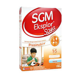 SGM EKSPLOR SOYA FORMULE MADU-SGM Eksplor Aktif 1 + Pro-GressMaxx Vanille Susu Pertumbuhan 900GR X3 - Product Image 4