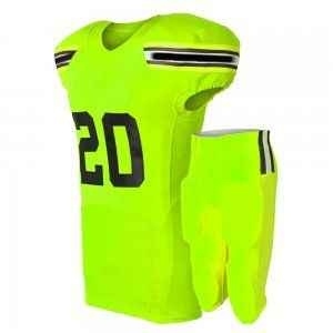 Vente en gros d'uniformes de football américain personnalisés pour garçons et hommes ensembles de qualité unique à manches courtes - Product Image 4
