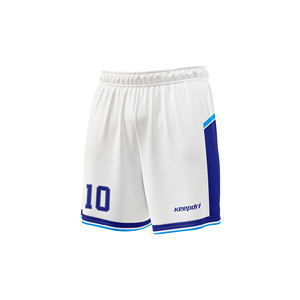 Ensemble de maillots de football personnalisés blanc bleu motif 3D respirant séchage rapide OEM ODM Polo imprimé par sublimation - Product Image 4
