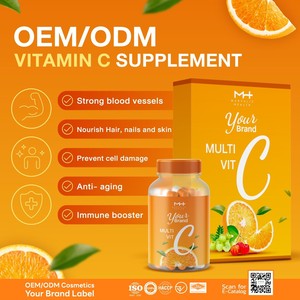 Marque privée OEM ODM, collagène antioxydant, vitamine C, zinc D3, 30 capsules, blanchiment de la peau, éclaircissement de la peau, stimulant immunitaire, santé osseuse - Product Image 2