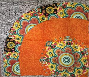 Tissu imprimé floral Mandala coloré pour vêtements Matériau en coton respirant doux pour chemises robes jupes et décoration de la maison - Product Image 4