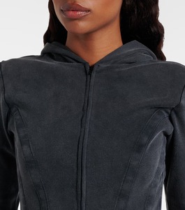 Sudadera con Capucha y Cremallera Estampada Premium para Otoño/Invierno, Personalizable con Logotipo Frontal, 100% Algodón Canvas Ecológico, Estilo Urbano - Product Image 3