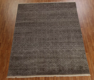 Alfombras de lana fina con nudo turco persa Multicolor hechas a mano conjuntos de alfombras de tamaño personalizables anudadas indias vibrantes disponibles - Product Image 1