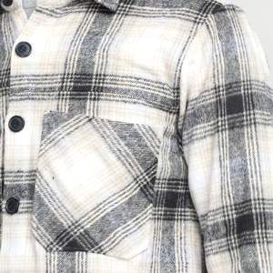 Chaqueta de camisa para Hombre | Chaqueta de Camisa de algodón abotonada duradera con bolsillos utilitarios y diseño elegante - Product Image 6