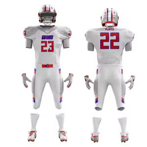 Uniforme de football américain personnalisé, nouveau design, équipes, uniformes de football américain, respirant, fabriqué au Pakistan - Product Image 3