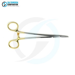 Dụng cụ giữ kim bằng thép Lawrence, thiết kế có thể hấp tiệt trùng để sử dụng nhiều lần trong phòng mổ có khối lượng lớn - Product Image 2