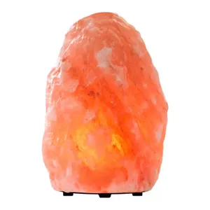 SE-Model Himalayan Lamp Organic Material <b>Real</b> Touch Carved Geometric Shape Night Light Factory Made Pakistan's <b>Crystal</b> - Product Image 5