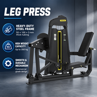 Machine de musculation des jambes BN Professional Indoor Gym, structure stable, entraînement des muscles du bas du corps.