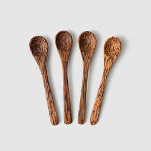 Cuchara de madera de coco de primera elección, accesorios de cocina, cucharas de madera de Coco para postres y batidos - Product Image 1