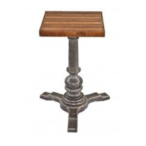 Table de jardin bistrot antique, base en fer classique blanche avec plateau rond en marbre noir, mobilier de patio vintage du siècle, prix le plus bas - Product Image 6