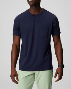 Wholesale Custom Mens Pocket <b>TShirts</b> | High Quality Cotton Muscle Fit T-Shirt for Screen Print & Embroidery Logo - Product Image 4