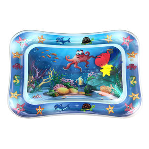 เสื่อพีวีซีเป่าลมแบบนุ่มสำหรับเล่นในกิจกรรมของทารกพัฒนาการทางประสาทสัมผัสของเล่นลอยน้ำสำหรับเด็กเล่นในน้ำท้อง | ผลิตในอินโดนีเซีย - Product Image 3