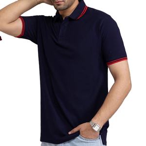 Polo homme de haute qualité 100% coton Polo homme T-shirt à séchage rapide Logo personnalisé Service OEM Polo homme respirant personnalisé - Product Image 5
