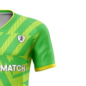ชุดฟุตบอล Made4Match ฤดูกาลใหม่ พิมพ์ชื่อและหมายเลข เสื้อฟุตบอลลดราคาพิเศษ เสื้อฟุตบอลคลาสสิก - Product Image 5