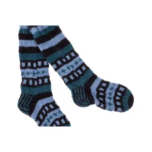 Meilleure vente de chaussettes tricotées à la main en laine mérinos faites à la main au népal, disponibles à un bon prix personnalisé au népal