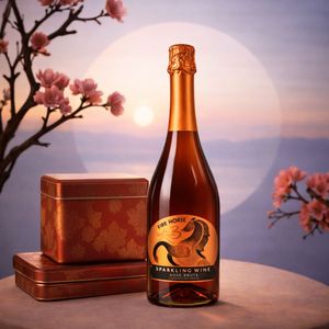 Fire Horse - Vino Spumante Rosé Brut |   Airen & Tempranillo 10.5% ABV 750ml |   Vino Spumante Rosé Spagnolo - Product Image 2