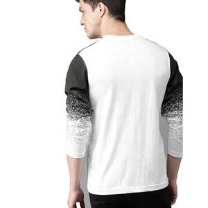 T-shirt unisexe en jersey col V uni pour hommes avec motif sportif imprimé 100% polyester 180 grammes sans manches court longueur - Product Image 2