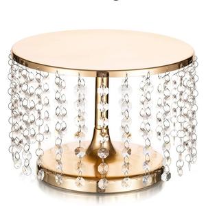 Soporte para Pastel de Metal Resistente y Chapado en Oro de 2 Niveles, Perfecto para Bodas, Fiestas y Exhibición de Postres, Duradero - Product Image 4