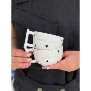 Tazza da papà con il cuore speciale da mega