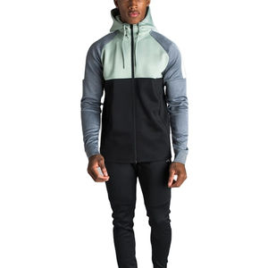 Conjuntos Deportivos de Pantalón y Sudadera Apilados OEM, Logotipo Personalizado, Alta Calidad, Conjunto de Dos Piezas de Algodón para Hombre - Product Image 2