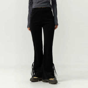 กางเกงวอร์มขาบานสำหรับผู้หญิงขายส่ง |   กางเกงวอร์มทรงตรงคุณภาพสูงใส่สบายสำหรับฤดูหนาว ไซส์ XL - Product Image 3