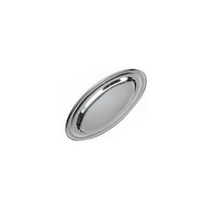 Vassoio ovalado Inox (30cm) Cromo brillante 1100030 - Product Image 1