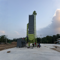 Menara Pengeringan Biji-bijian Kecepatan Tinggi untuk Pengolahan Biji-bijian Struktur Kompak Menara Pengeringan Tanaman Vertikal