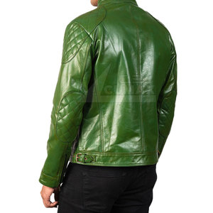 Custom Design <b>Leather</b> <b>Jacket</b> Solid Color <b>Men</b> <b>Leather</b> <b>Jacket</b> Streetwear High Quality <b>Men</b> <b>Leather</b> <b>Jacket</b> - Product Image 5