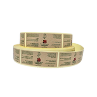 Étiquette cosmétique personnalisée OEM, autocollant imprimé offset, taille et forme personnalisées, finition UV/brillante/mate, impression sur carton du Vietnam