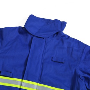 Traje de bombero azul Nomex ropa de trabajo general ignífugo resistente al fuego transpirable antiestático material HPPE - Product Image 5