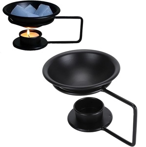 Luxe et romantique aromathérapie plus chaud huile essentielle métal cire fondeur diffuseur d'arôme pour hôtel bureau Spa maison et cadeaux de mariage - Product Image 1