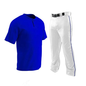 Ensemble de maillots de baseball personnalisés pour jeunes hommes, boutonné, logo brodé, uniforme de baseball d'équipe sublimé - Product Image 5