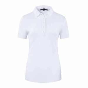 Vente en gros de polos décontractés pour femmes Polos respirants à manches courtes 100% coton de haute qualité avec logo personnalisé - Product Image 4
