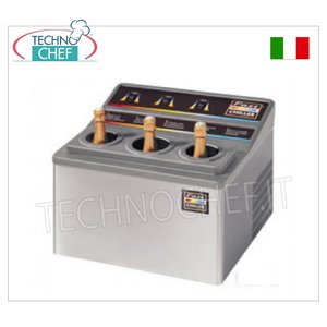 Refroidisseur de table en plastique 3 bouteilles avec minuterie pour les occasions festives - Product Image 4