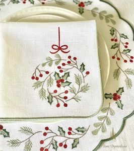 Juego de manteles individuales de lino ecológico para decoración de mesa de comedor minimalista moderna con acabado texturizado natural hecho a mano - Product Image 5