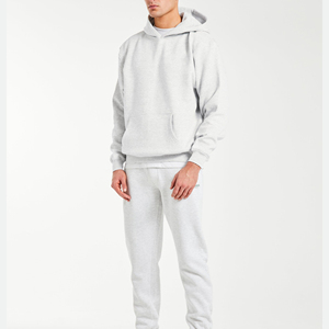 Conjunto Deportivo de Felpa para Hombre, 100% Algodón, con Capucha, Cómodo, Transpirable, de Secado Rápido, con Bolsillos Laterales, Ropa Casual de Invierno, Gran Venta 2026 - Product Image 1